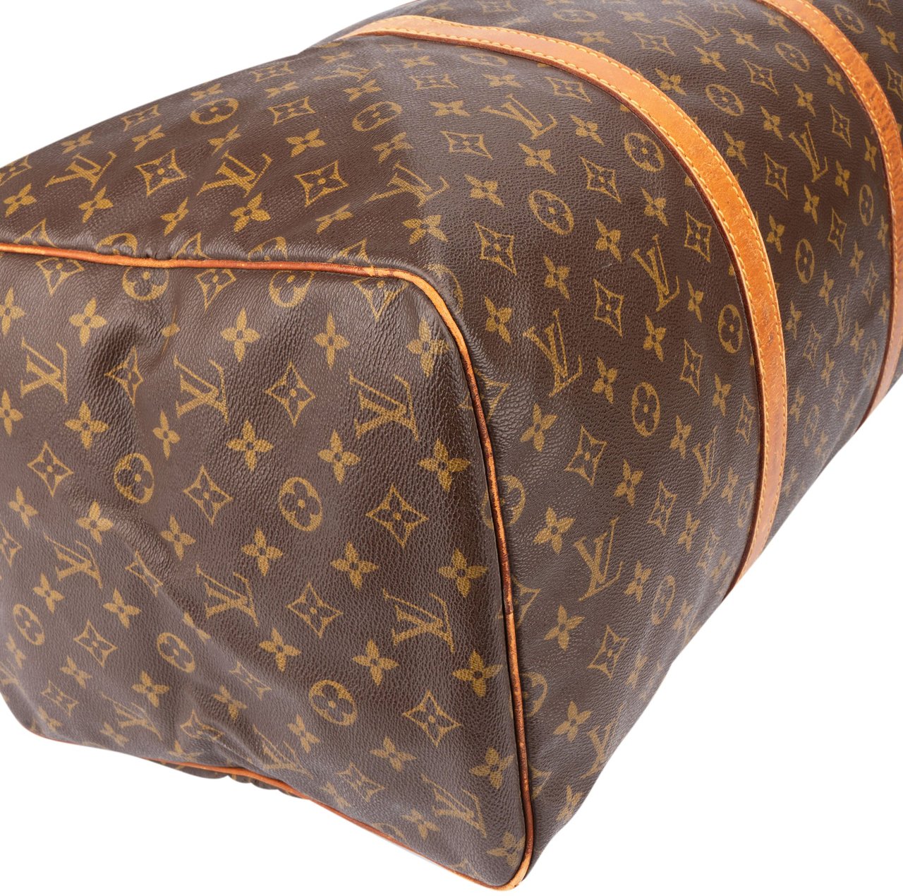 Louis Vuitton Louis Vuitton Canvas Monogram Sac Souple 55 Travel Bag Bruin
