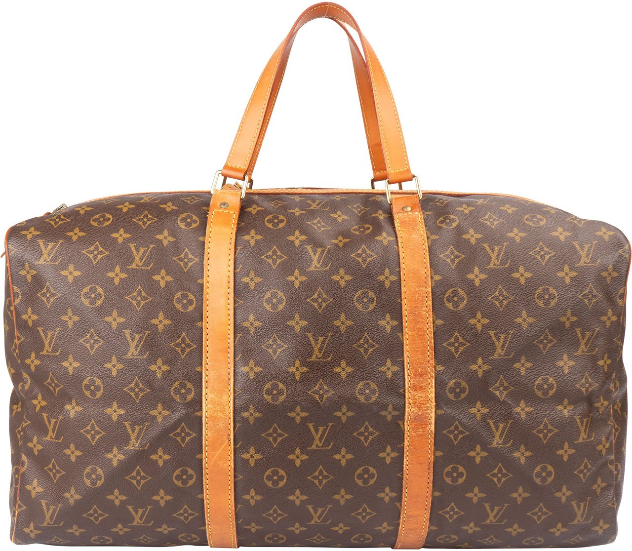 Louis Vuitton Louis Vuitton Canvas Monogram Sac Souple 55 Travel Bag Bruin