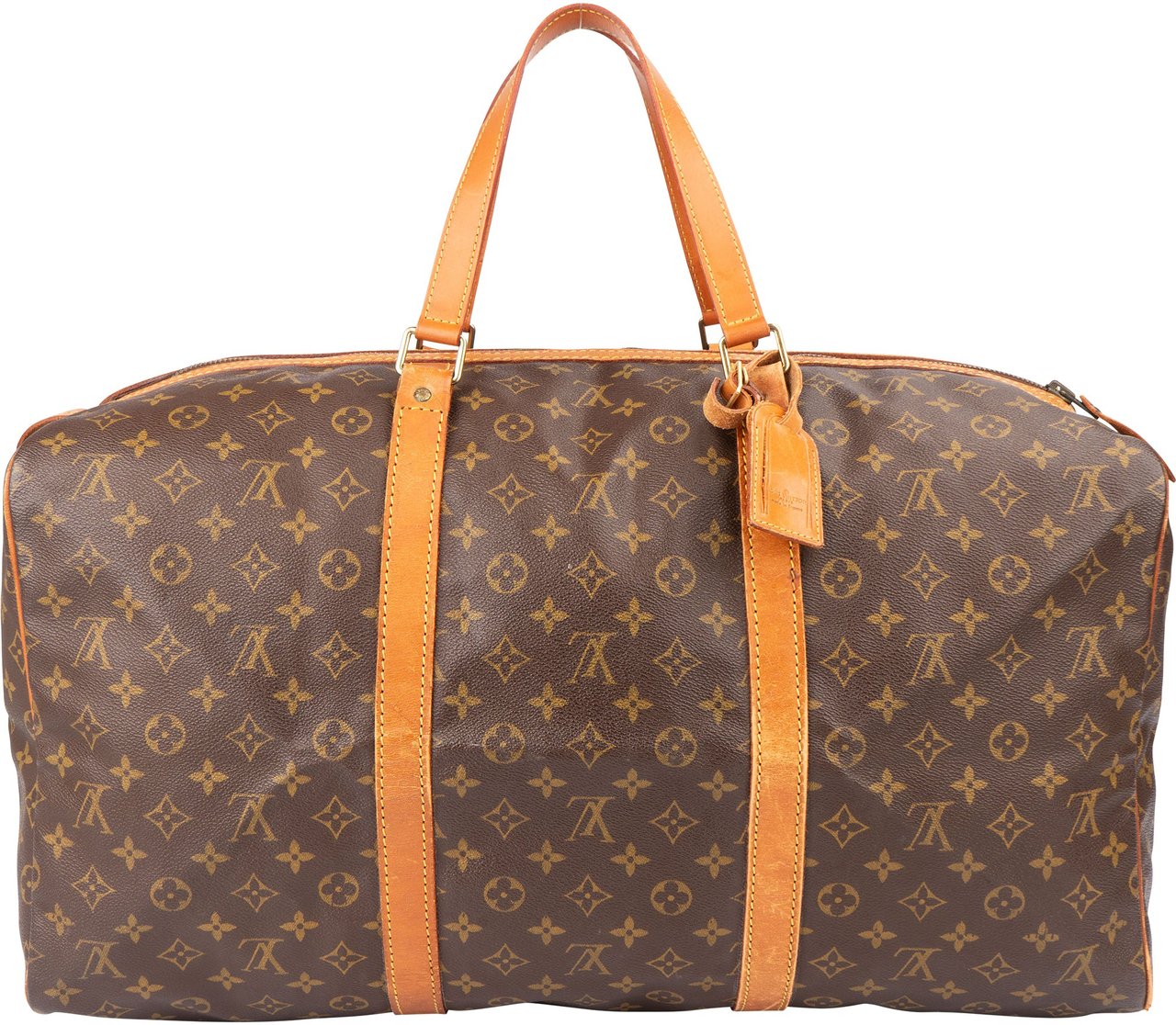 Louis Vuitton Louis Vuitton Canvas Monogram Sac Souple 55 Travel Bag Bruin