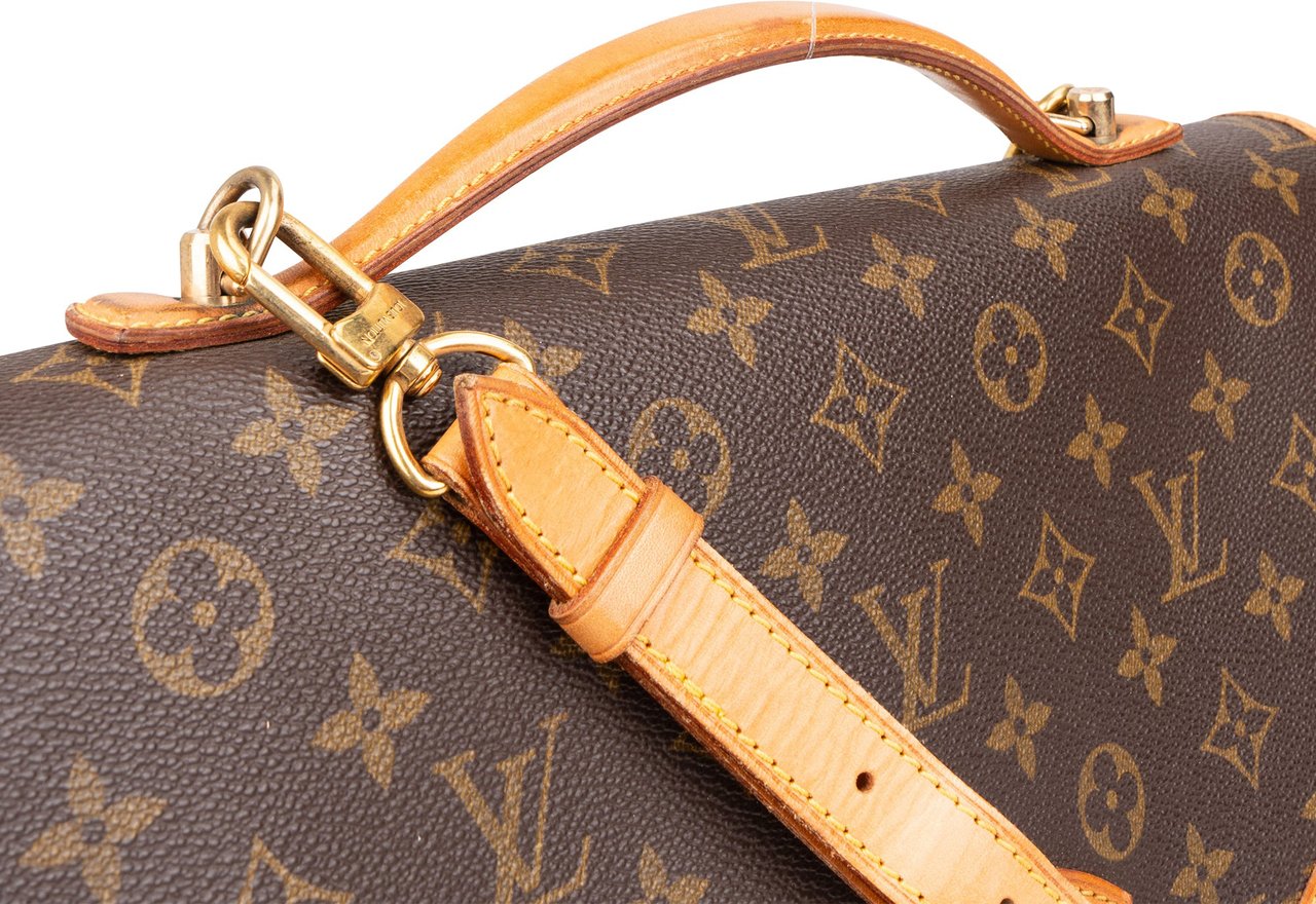 Louis Vuitton Louis Vuitton Canvas Monogram Bel Air Handbag Bruin