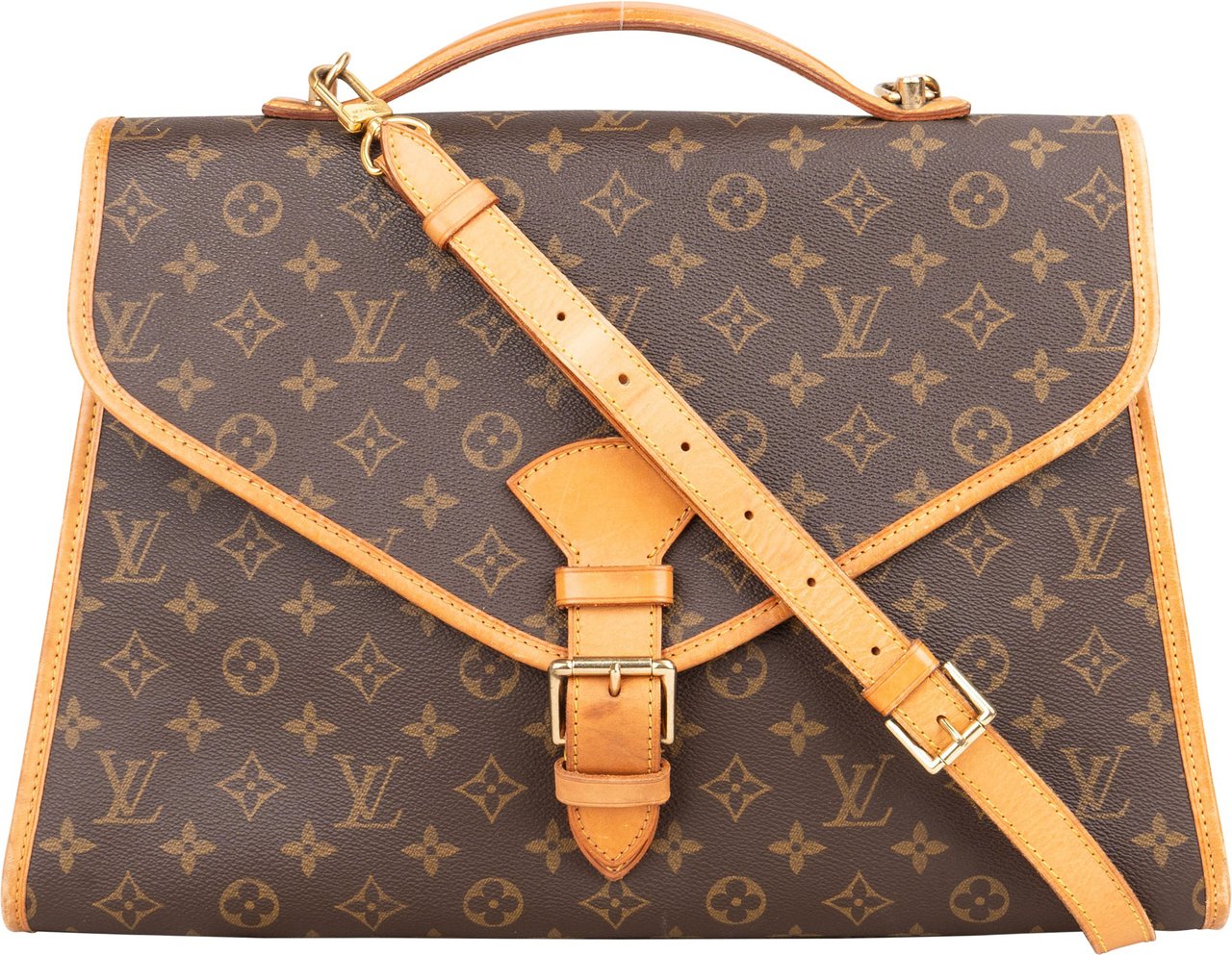 Louis Vuitton Louis Vuitton Canvas Monogram Bel Air Handbag Bruin