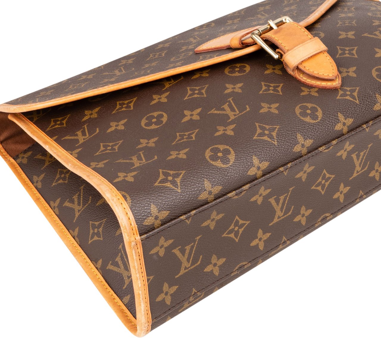 Louis Vuitton Louis Vuitton Canvas Monogram Bel Air Handbag Bruin