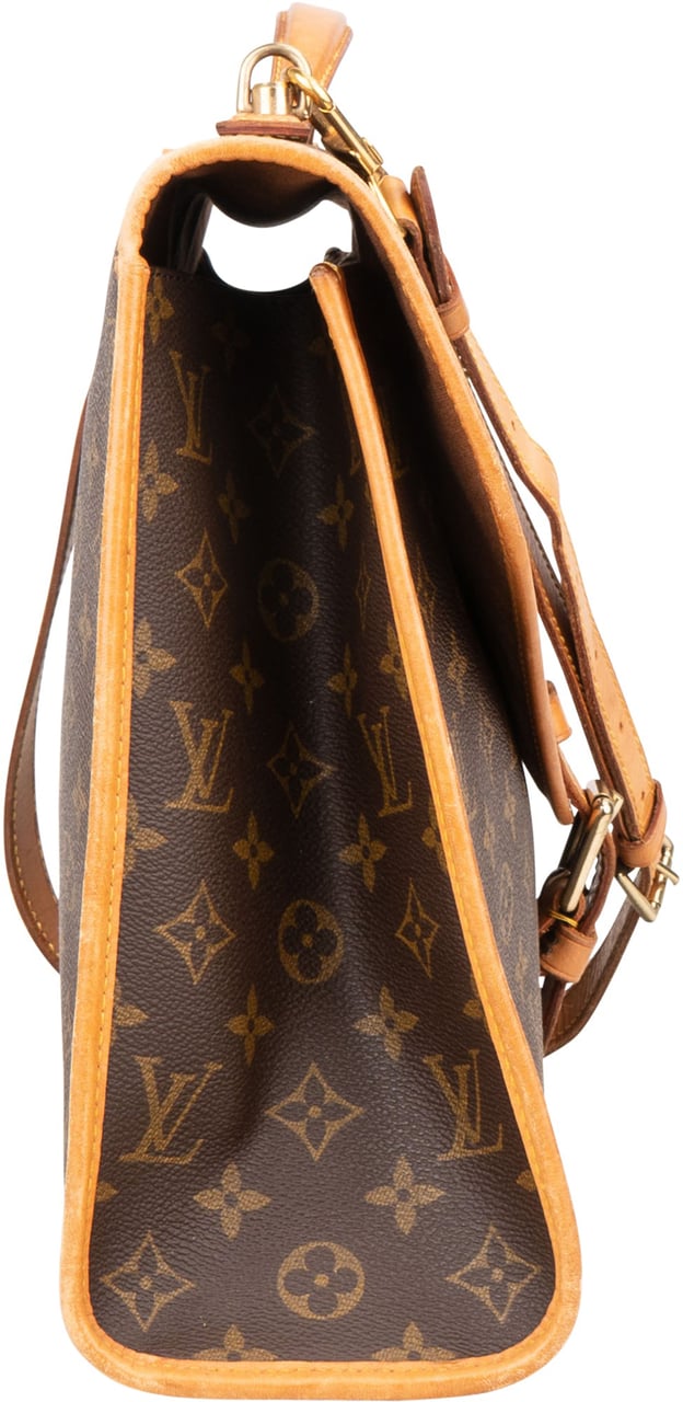 Louis Vuitton Louis Vuitton Canvas Monogram Bel Air Handbag Bruin
