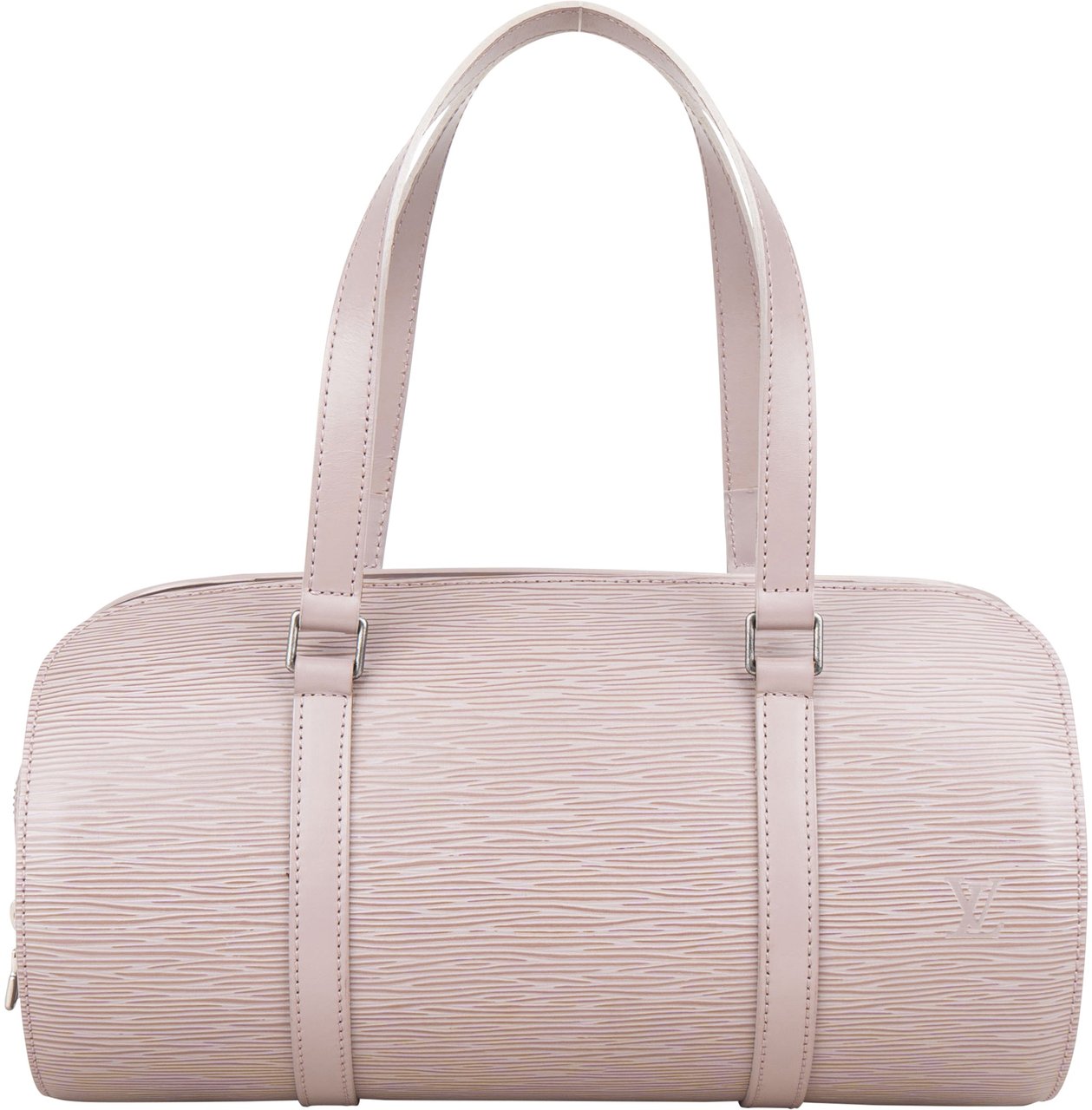 Louis Vuitton Louis Vuitton Epi Leather Soufflot Handbag Donkergrijs