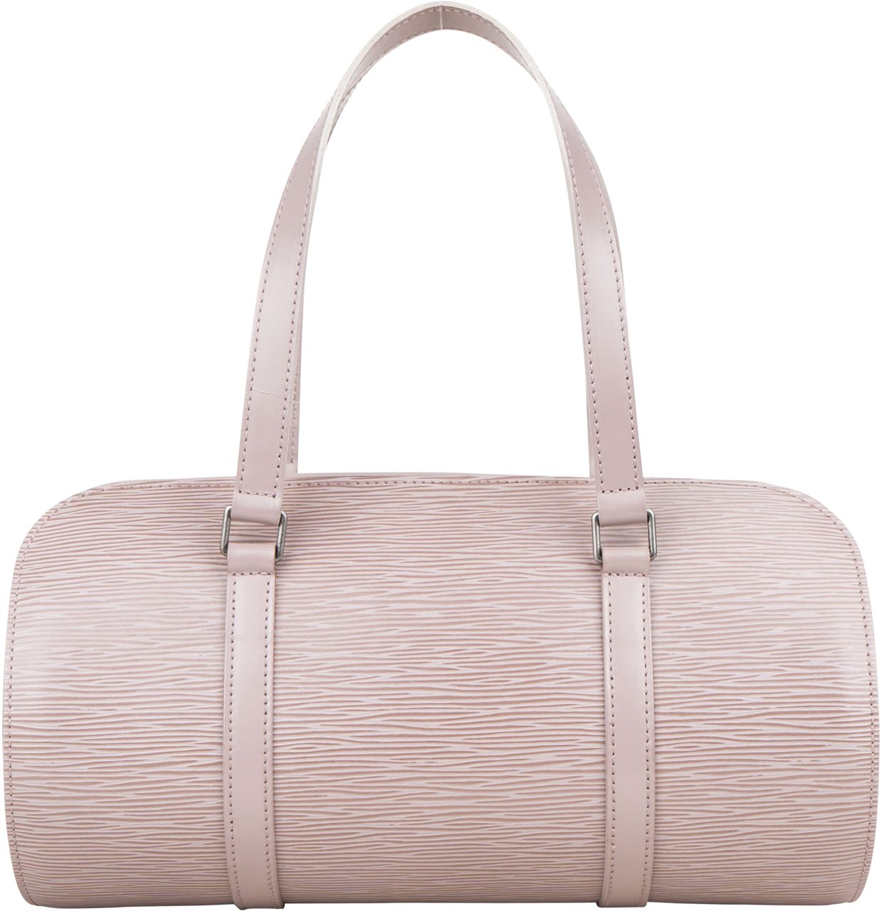 Louis Vuitton Louis Vuitton Epi Leather Soufflot Handbag Donkergrijs