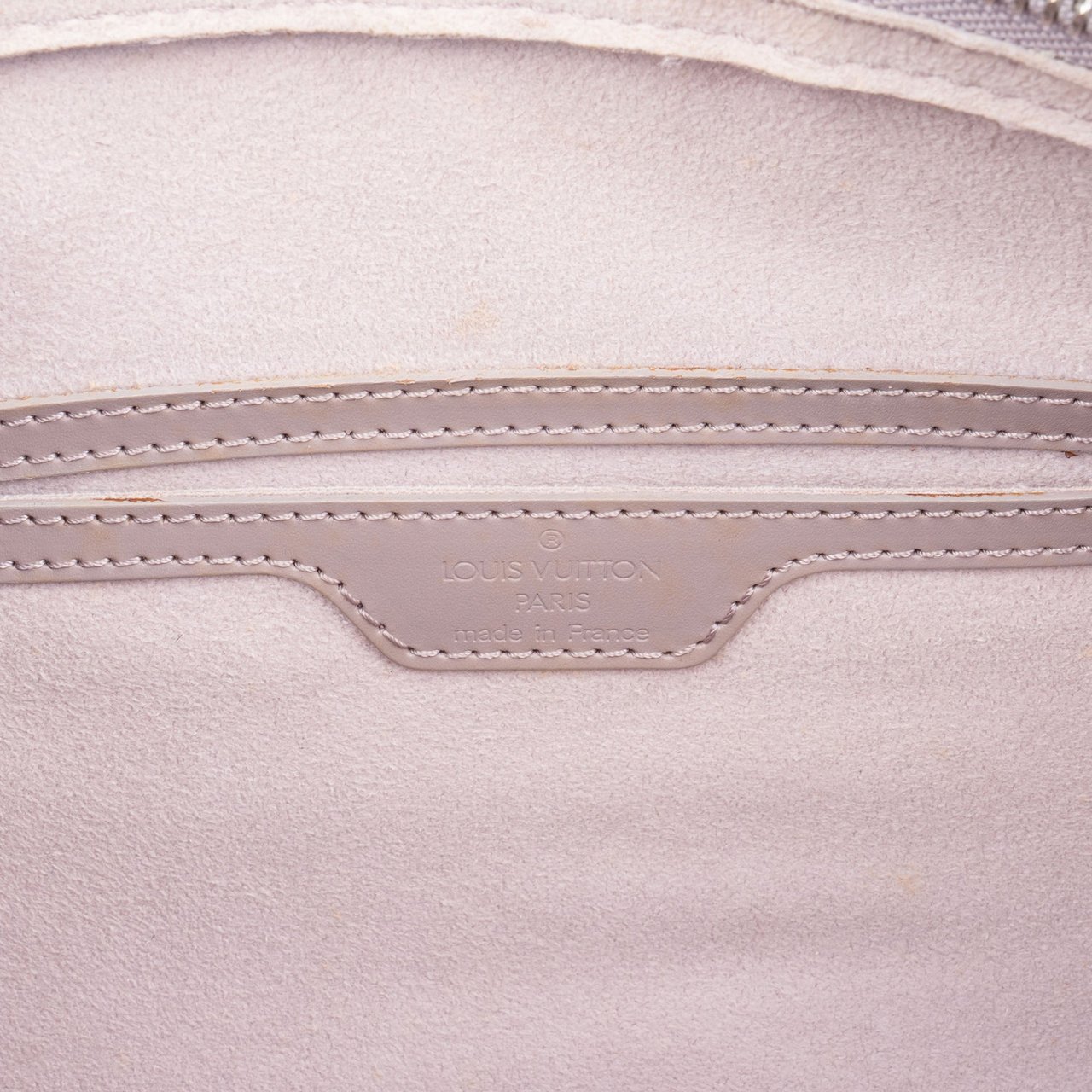 Louis Vuitton Louis Vuitton Epi Leather Soufflot Handbag Donkergrijs