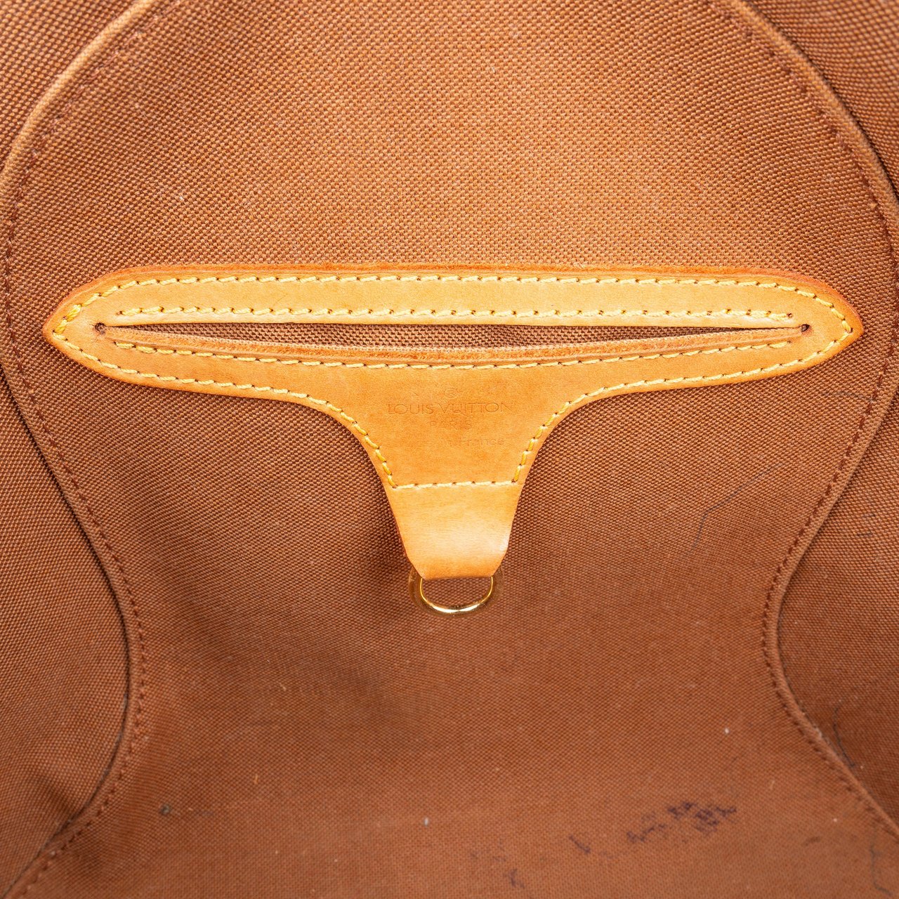 Louis Vuitton Canvas Monogram Ellipse MM Handbag Bruin