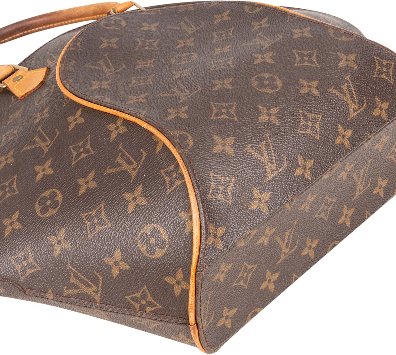 Louis Vuitton Canvas Monogram Ellipse MM Handbag Bruin