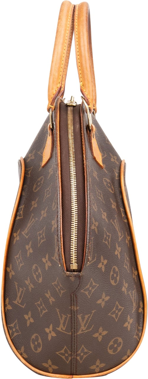 Louis Vuitton Canvas Monogram Ellipse MM Handbag Bruin