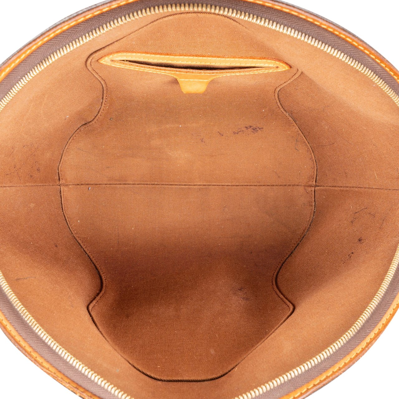 Louis Vuitton Canvas Monogram Ellipse MM Handbag Bruin