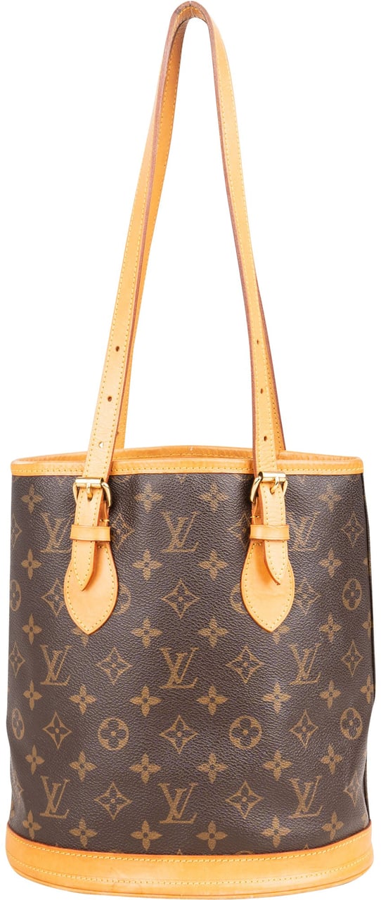 Louis Vuitton Louis Vuitton Canvas Monogram Bucket Bag PM Shoulder Bag Bruin