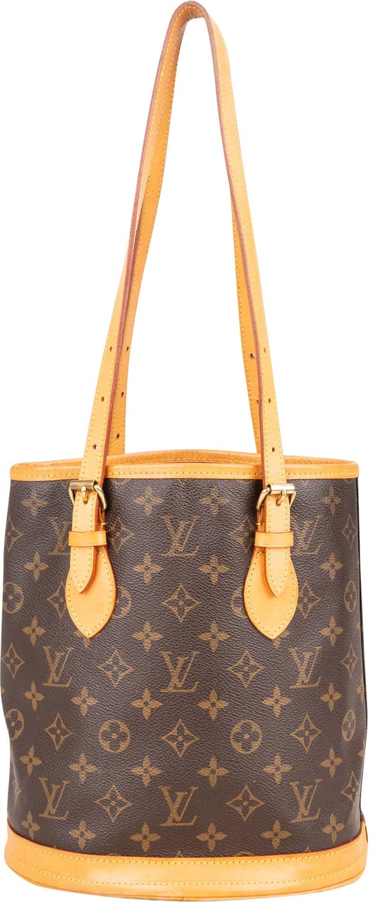 Louis Vuitton Louis Vuitton Canvas Monogram Bucket Bag PM Shoulder Bag Bruin