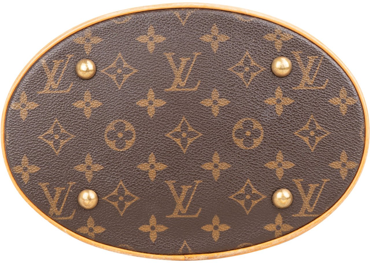 Louis Vuitton Louis Vuitton Canvas Monogram Bucket Bag PM Shoulder Bag Bruin