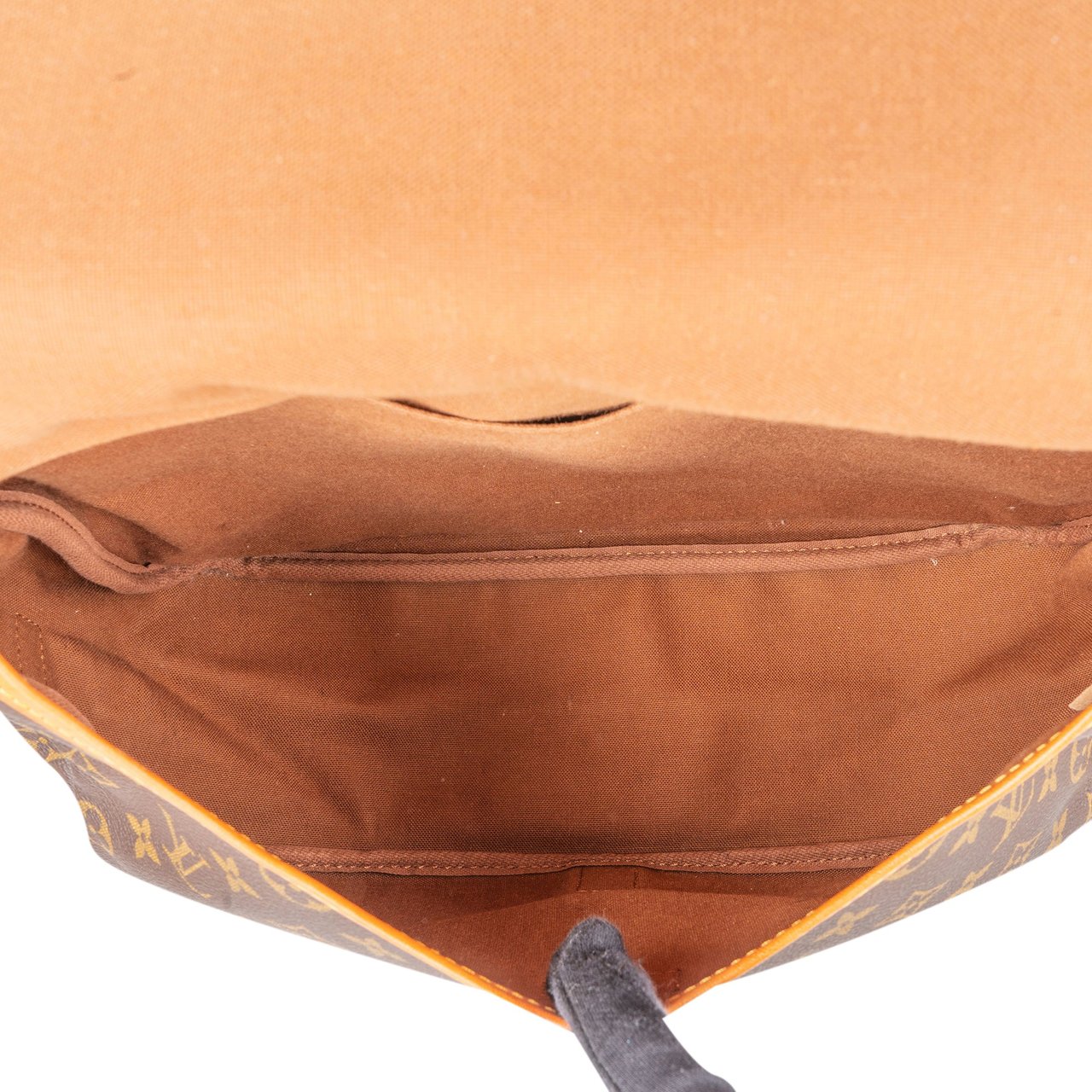 Louis Vuitton Louis Vuitton Canvas Monogram Saumur 35 Crossbody Bag Bruin
