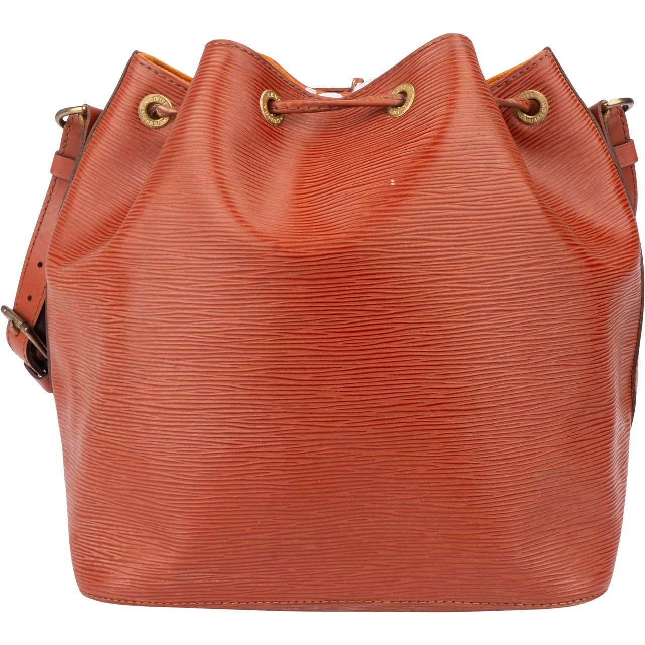 Louis Vuitton Louis Vuitton Cognac Epi Leather Sac Noe Petit Shoulder Bag Bruin