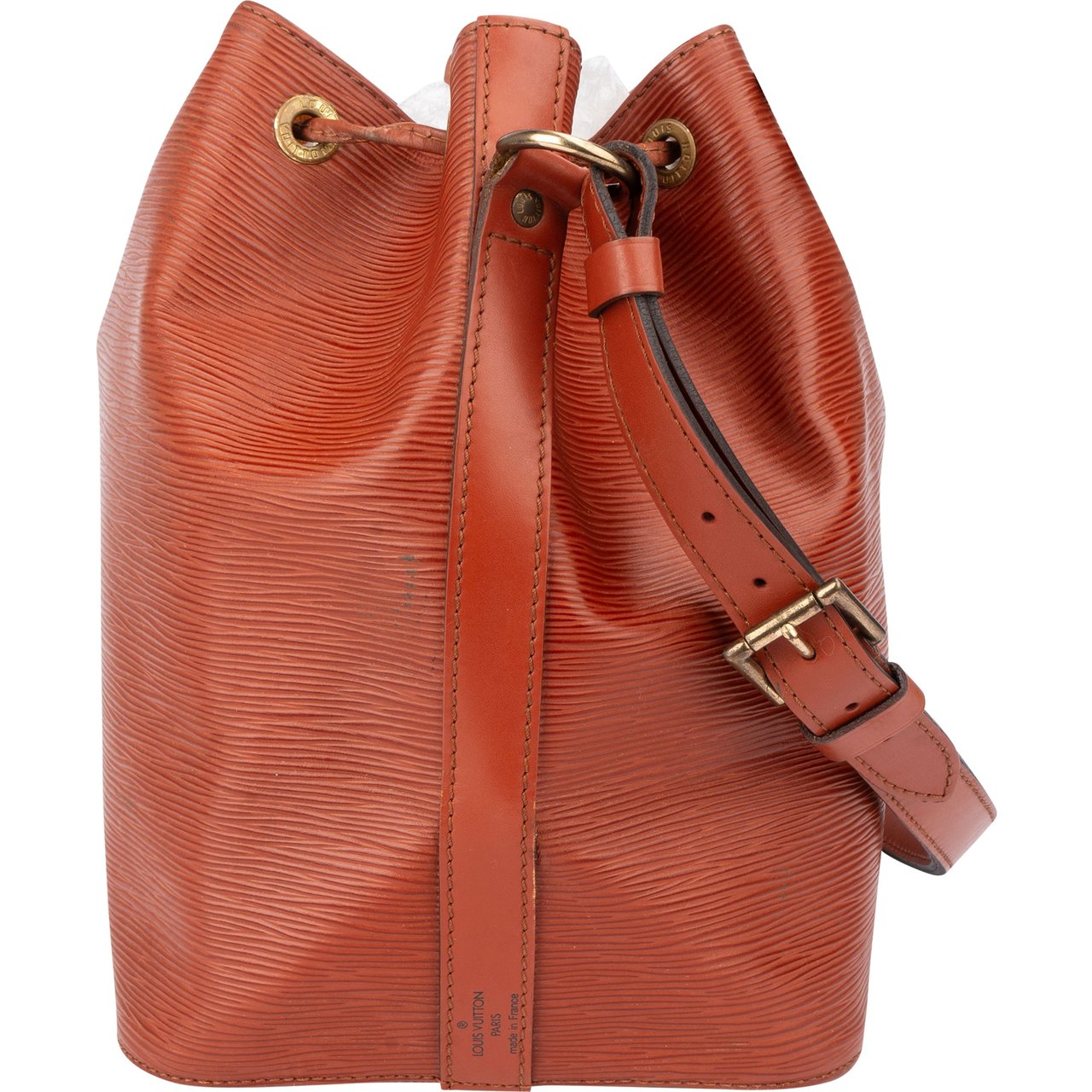 Louis Vuitton Louis Vuitton Cognac Epi Leather Sac Noe Petit Shoulder Bag Bruin