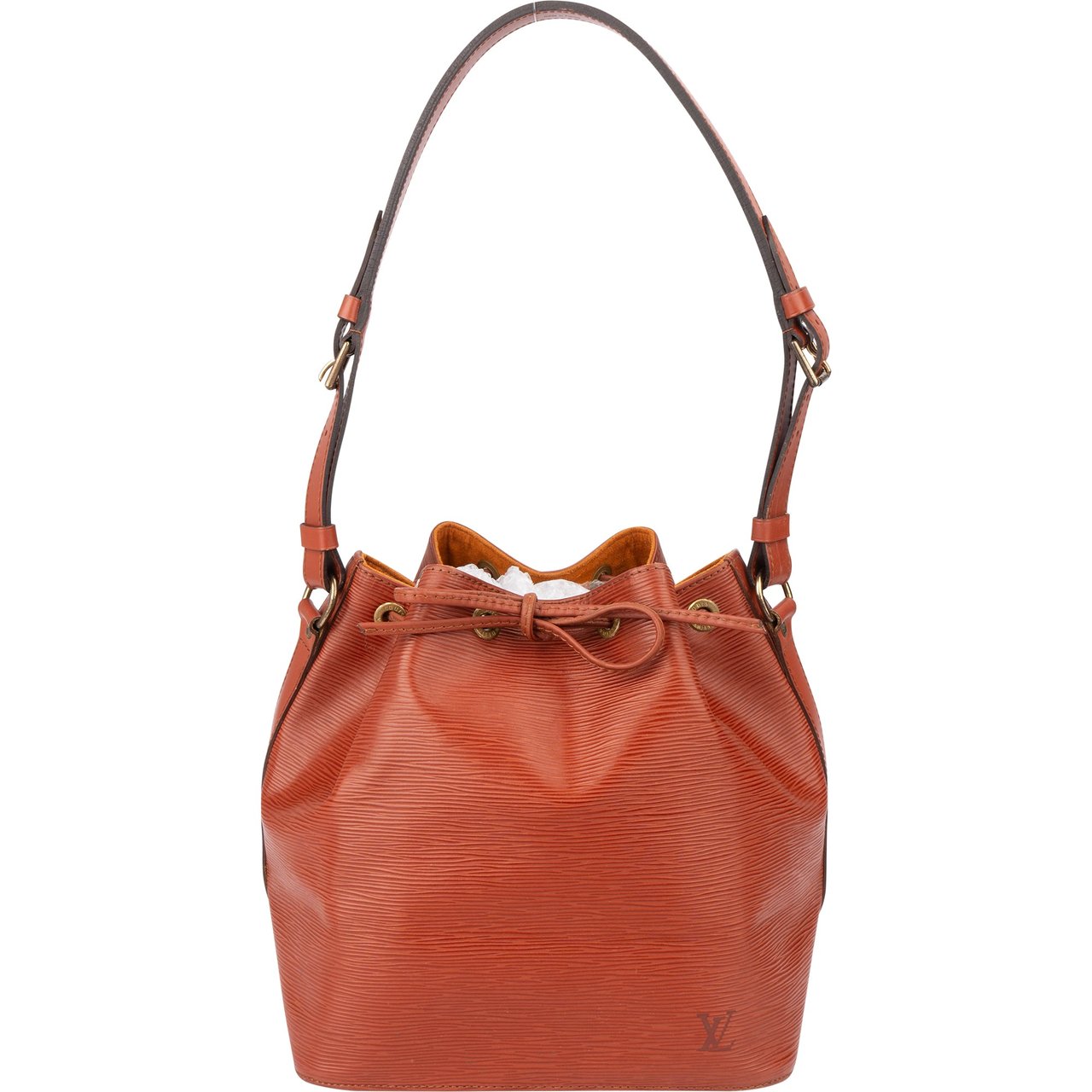 Louis Vuitton Louis Vuitton Cognac Epi Leather Sac Noe Petit Shoulder Bag Bruin