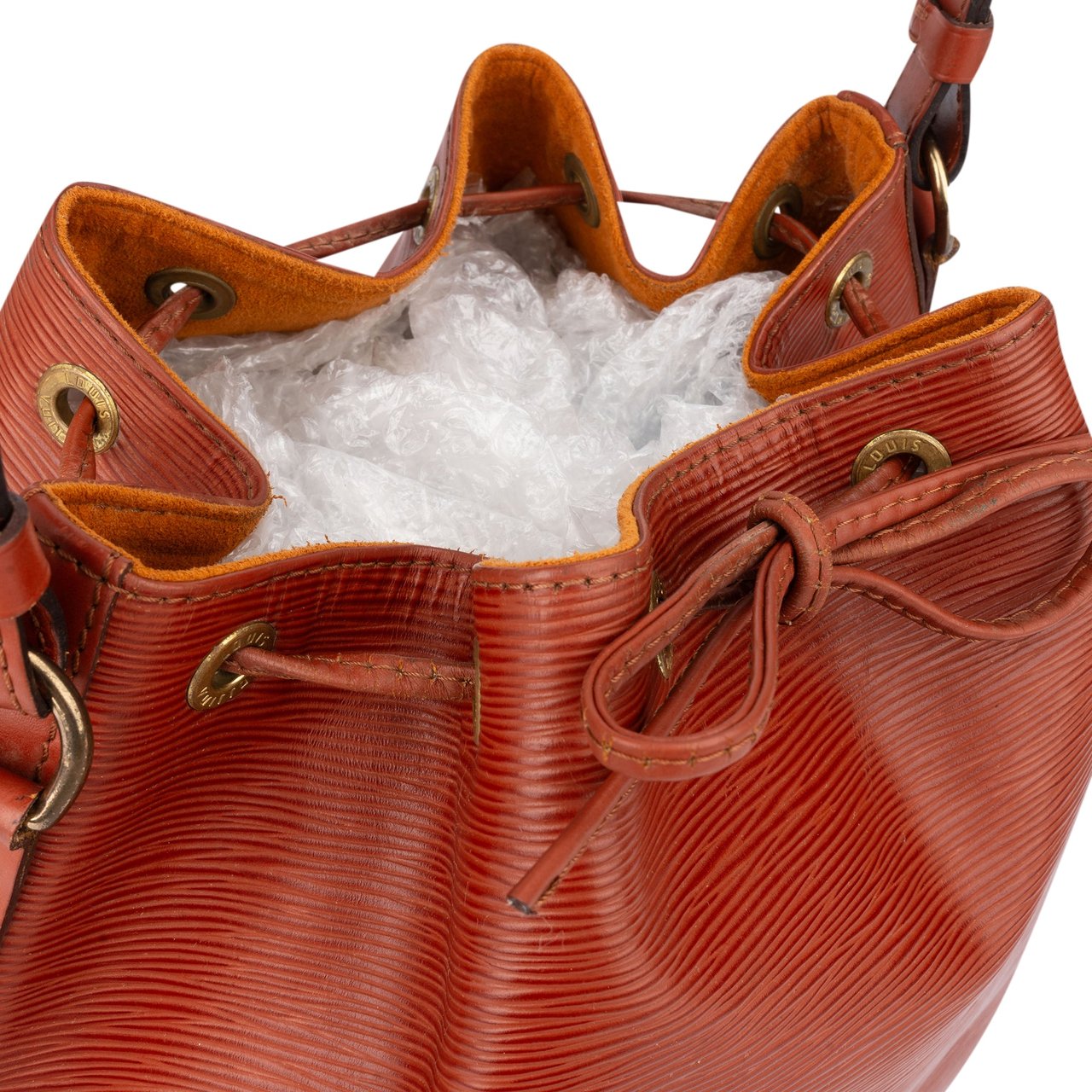 Louis Vuitton Louis Vuitton Cognac Epi Leather Sac Noe Petit Shoulder Bag Bruin