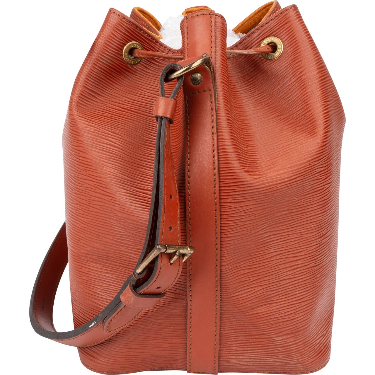 Louis Vuitton Louis Vuitton Cognac Epi Leather Sac Noe Petit Shoulder Bag Bruin