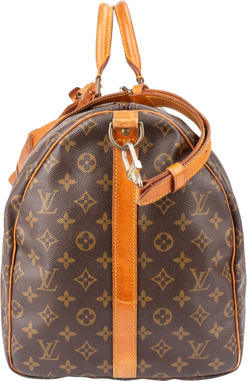 Louis Vuitton Louis Vuitton Canvas Monogram Keepall 55 Bandouliere Bruin