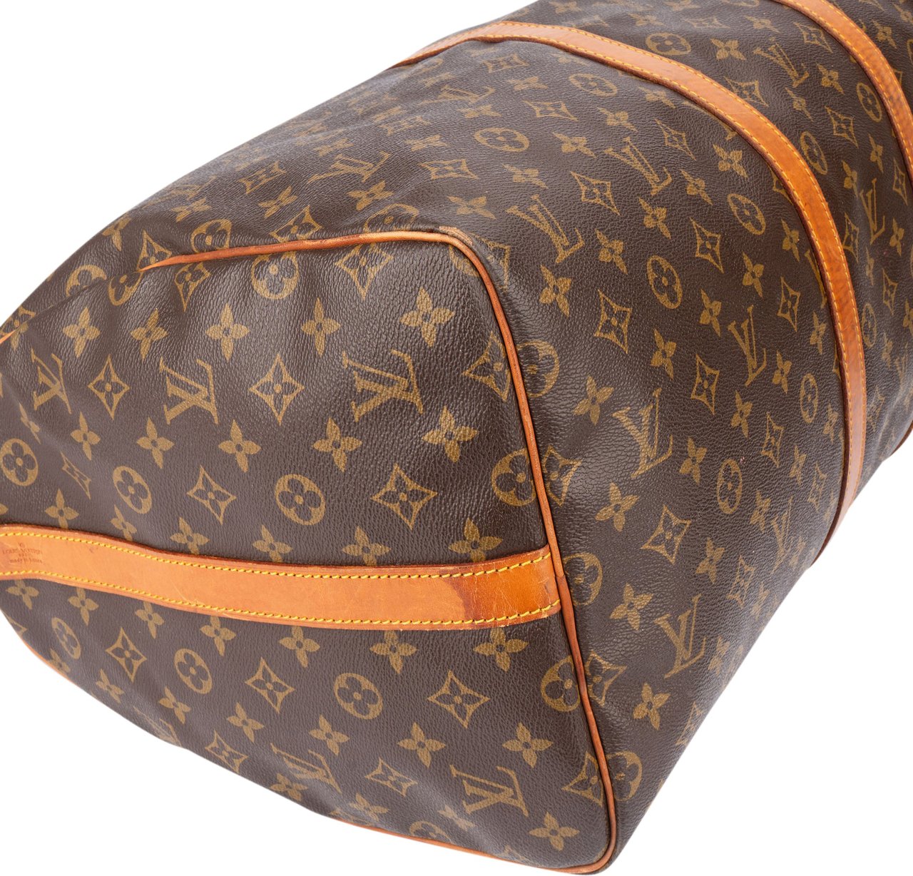 Louis Vuitton Louis Vuitton Canvas Monogram Keepall 55 Bandouliere Bruin