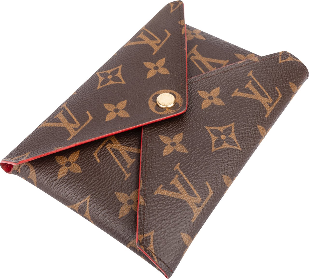 Louis Vuitton Canvas Monogram Pochette Kirigami Etui Bruin
