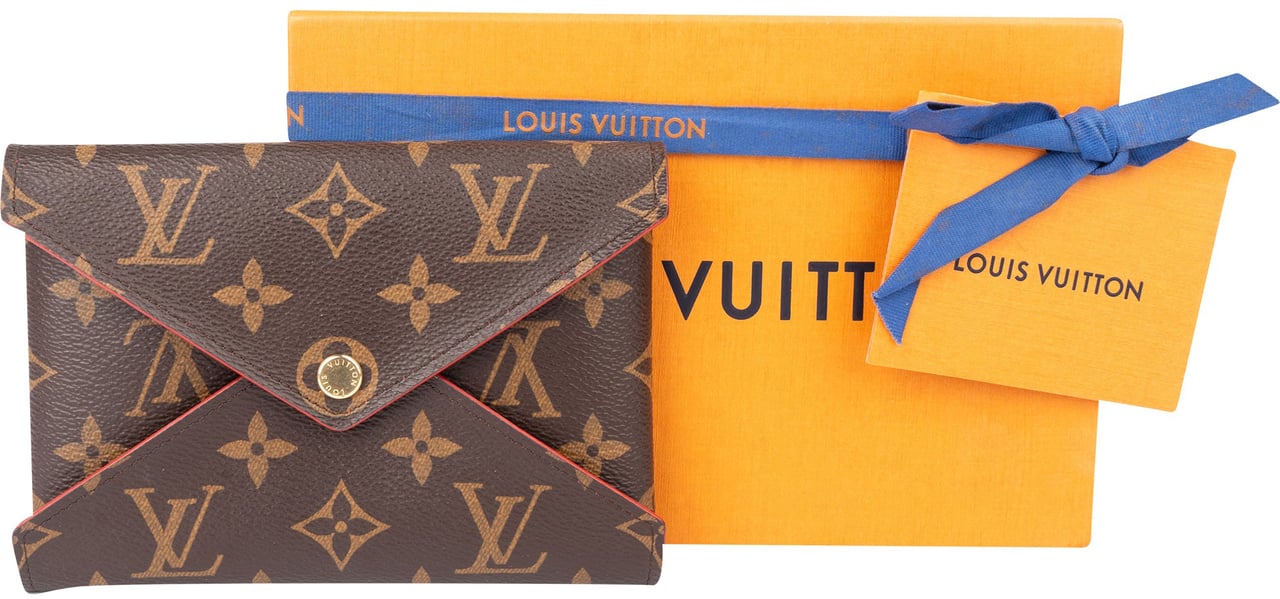 Louis Vuitton Canvas Monogram Pochette Kirigami Etui Bruin