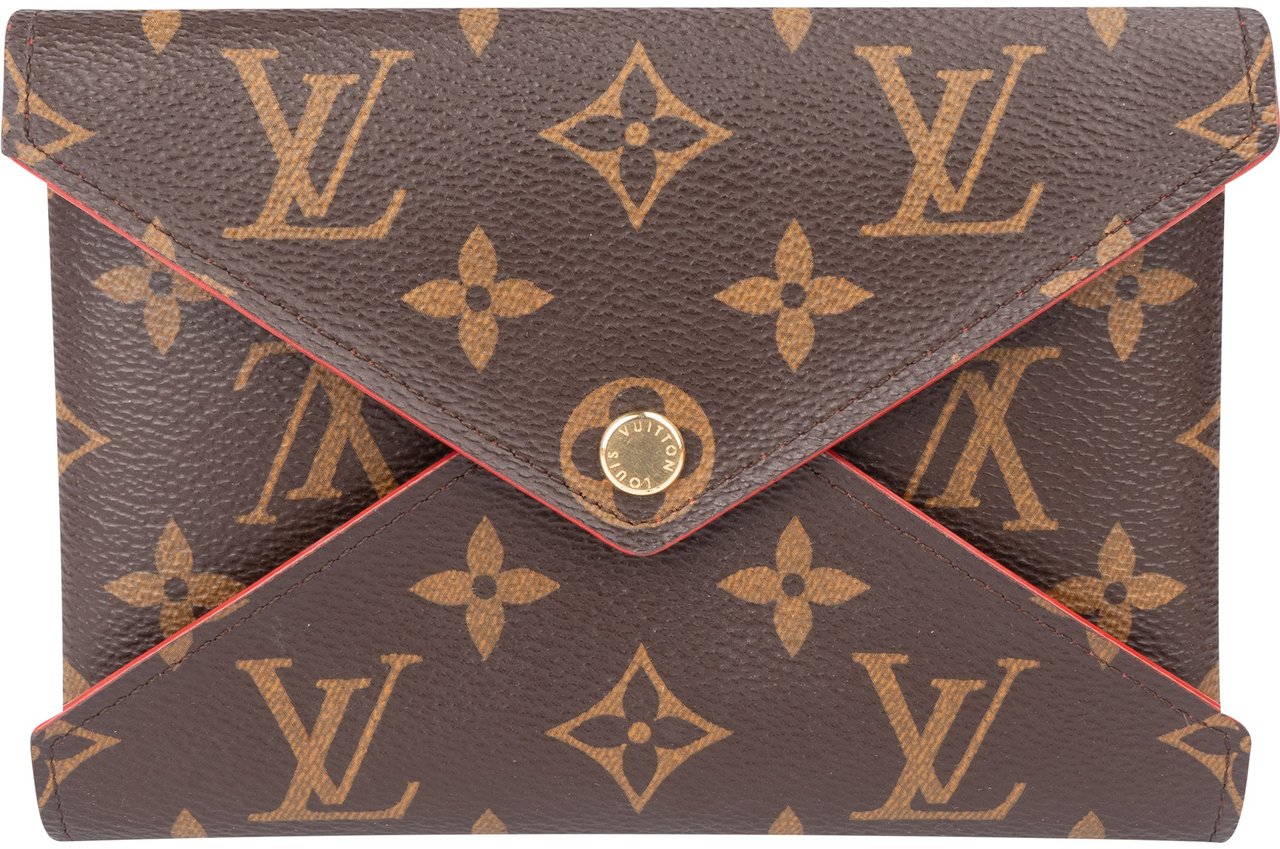 Louis Vuitton Canvas Monogram Pochette Kirigami Etui Bruin