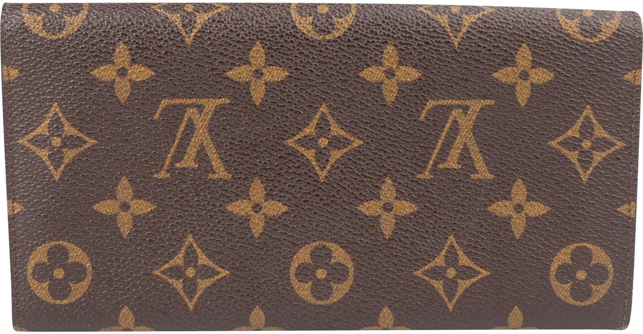 Louis Vuitton Louis Vuitton Canvas Monogram Sarah Wallet Bruin