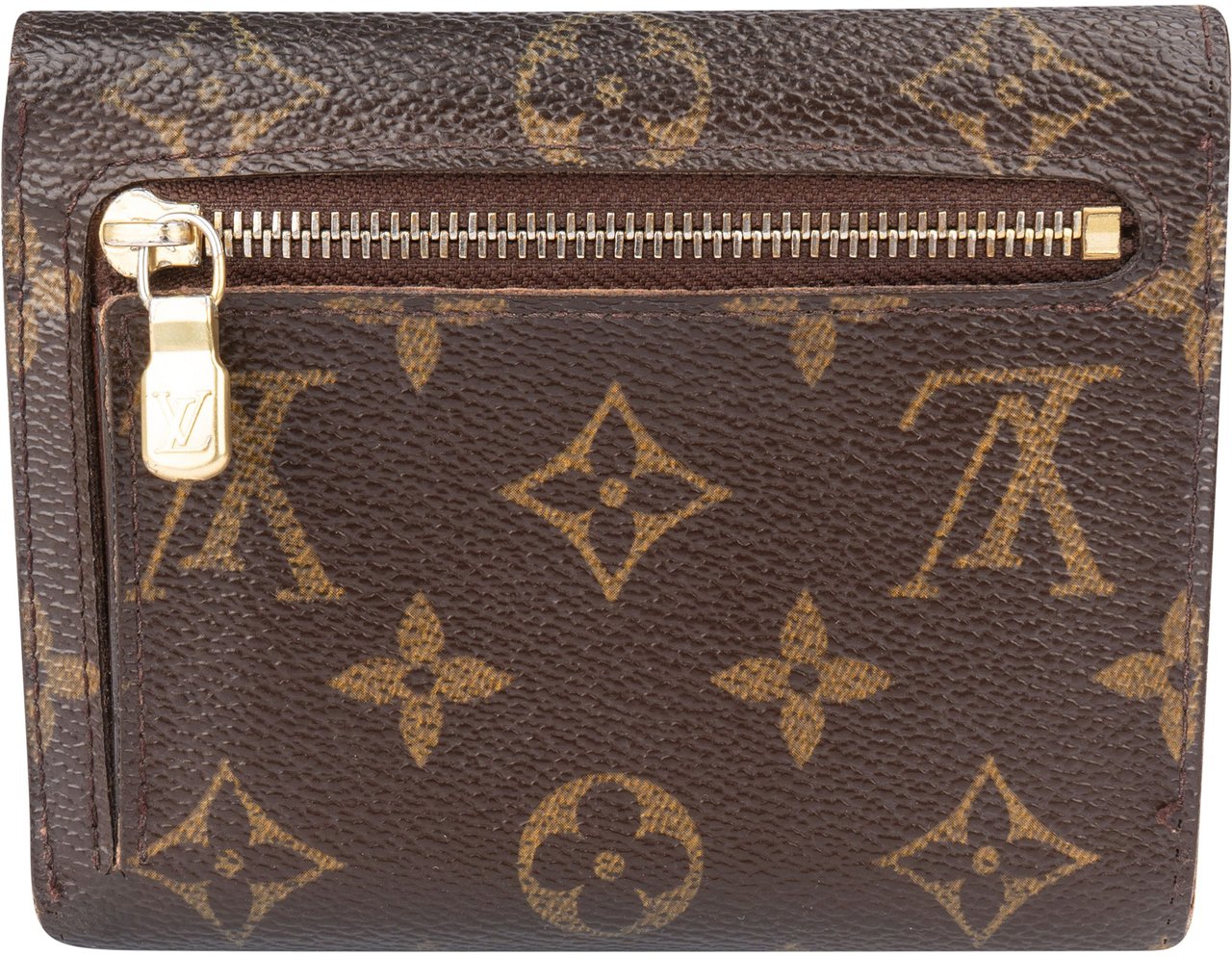 Louis Vuitton Louis Vuitton Canvas Monogram Koala Wallet Bruin