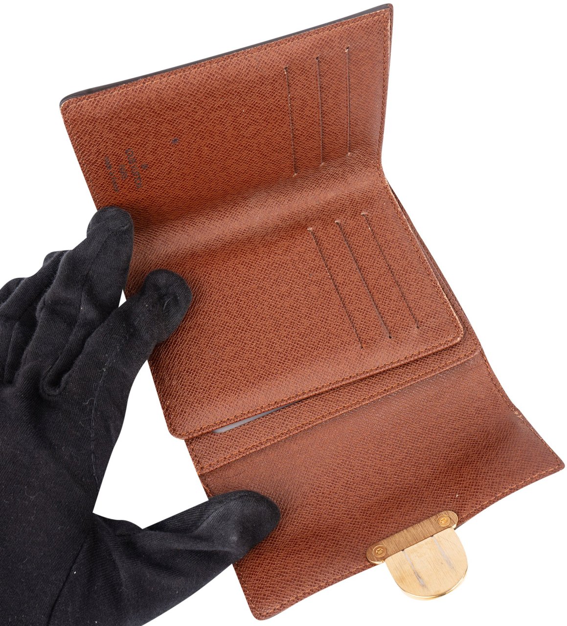 Louis Vuitton Louis Vuitton Canvas Monogram Koala Wallet Bruin