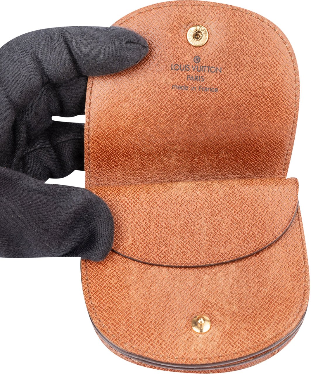 Louis Vuitton Louis Vuitton Canvas Monogram Coin Wallet Bruin