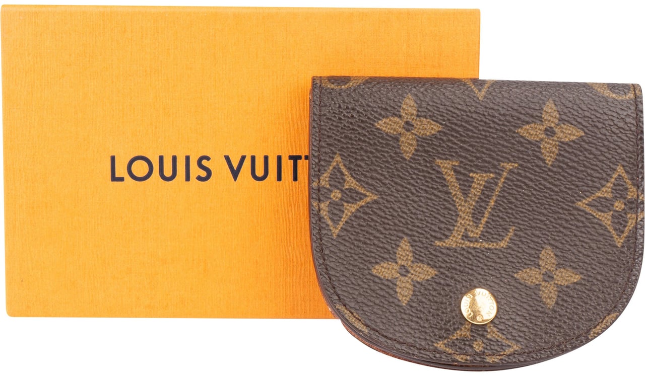 Louis Vuitton Louis Vuitton Canvas Monogram Coin Wallet Bruin