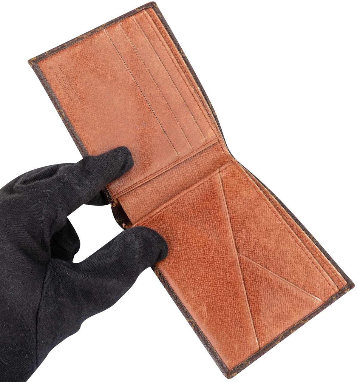 Louis Vuitton Louis Vuitton Canvas Monogram Porte Wallet Bruin