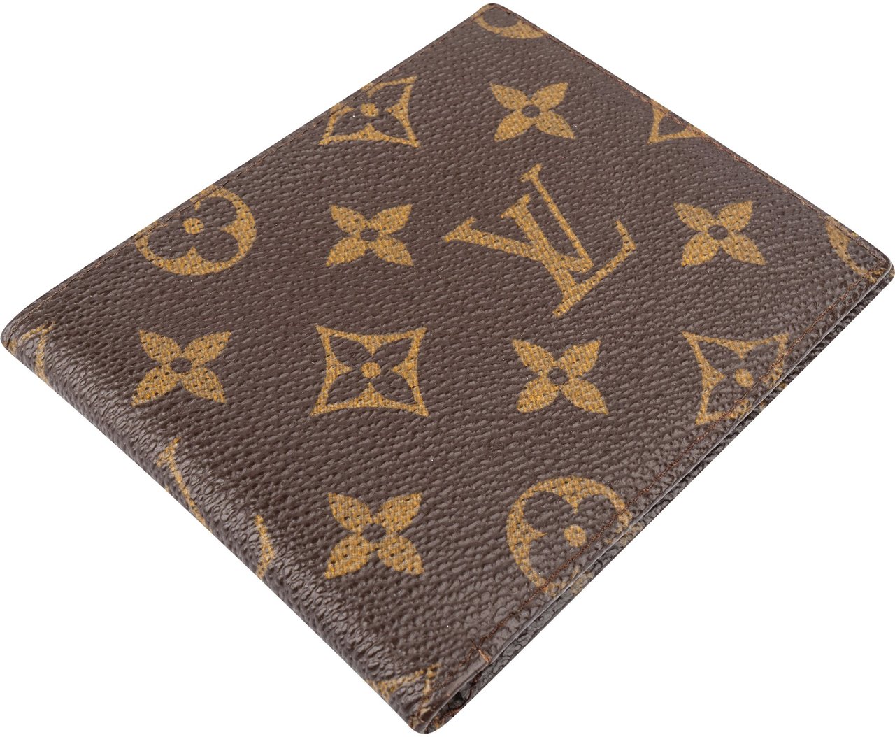 Louis Vuitton Louis Vuitton Canvas Monogram Porte Wallet Bruin
