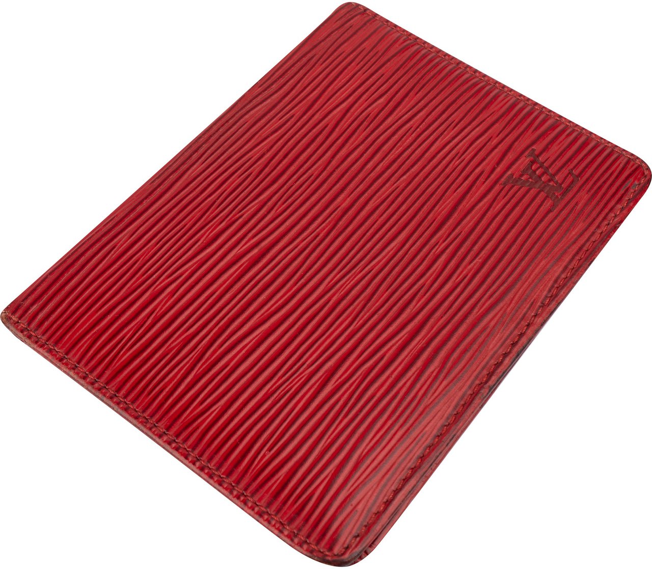 Louis Vuitton Louis Vuitton Rouge Epi Leather Cardholder Rood