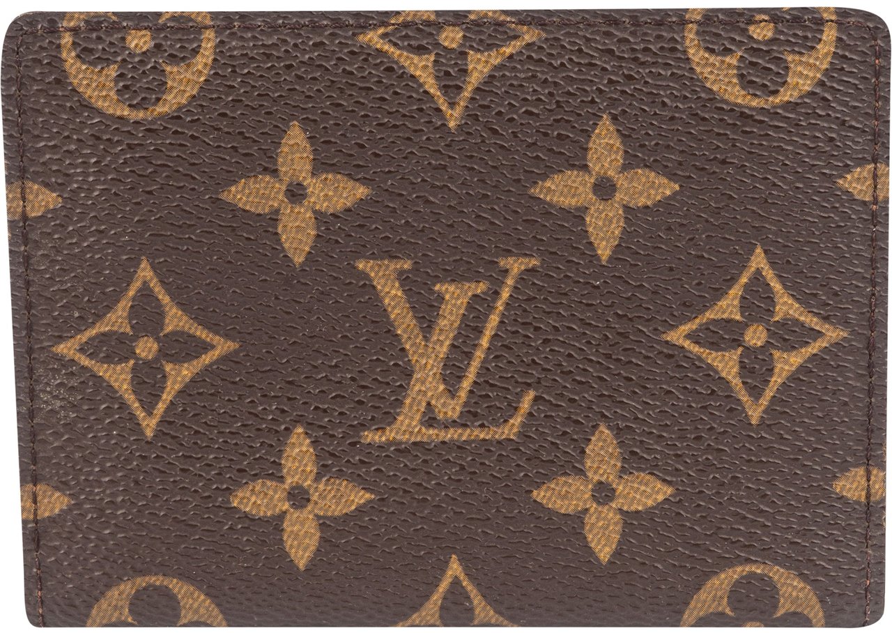 Louis Vuitton Louis Vuitton Canvas Monogram Cardholder Bruin