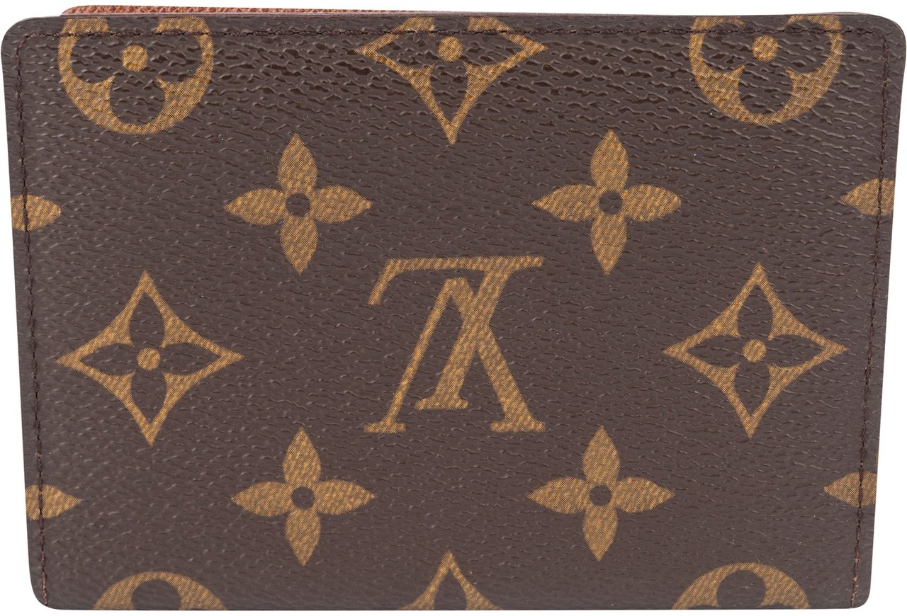 Louis Vuitton Louis Vuitton Canvas Monogram Cardholder Bruin