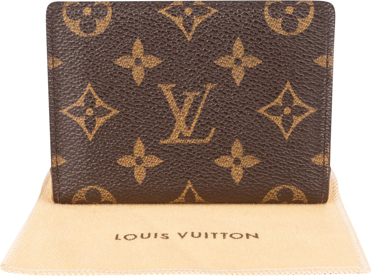 Louis Vuitton Louis Vuitton Canvas Monogram Cardholder Bruin