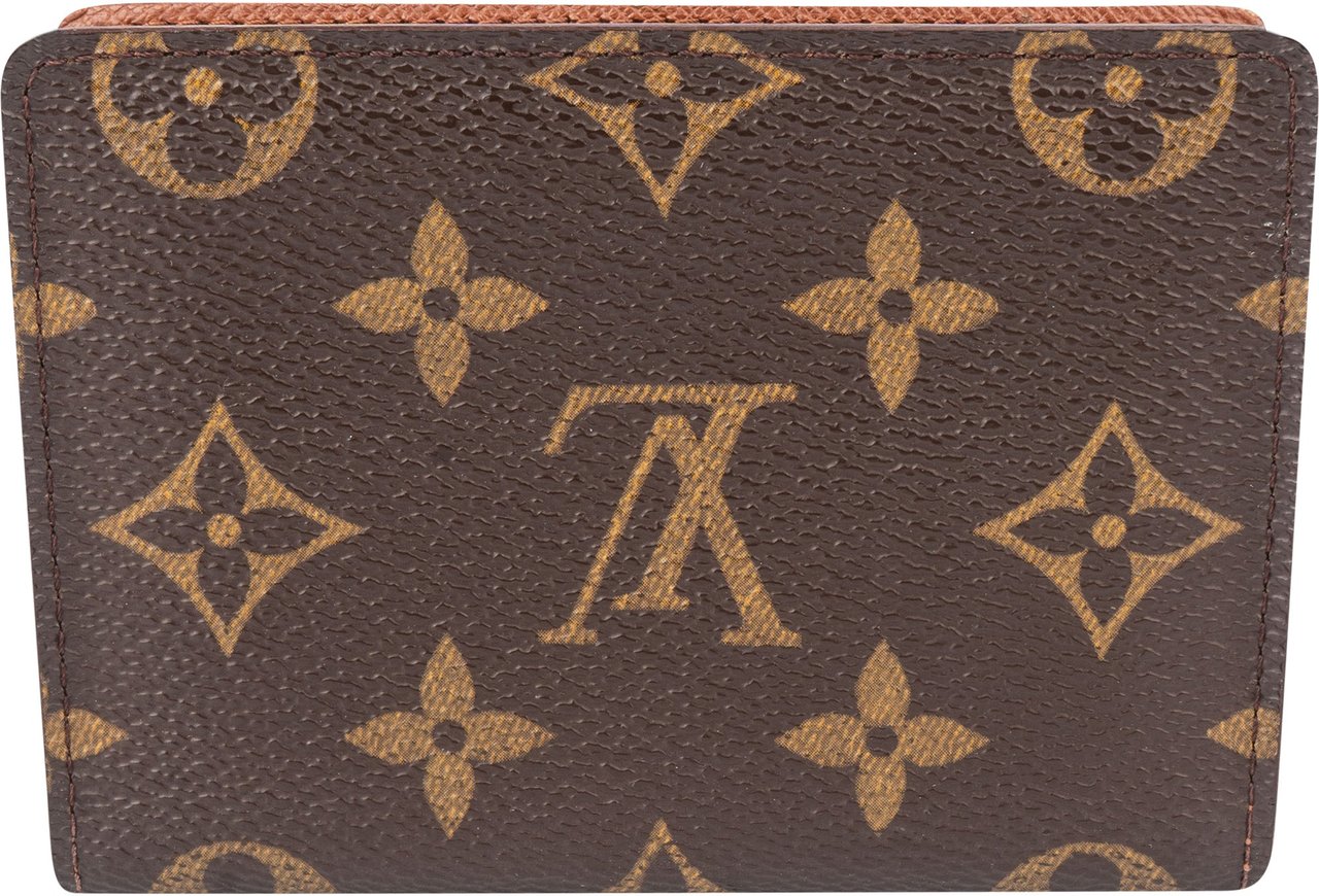 Louis Vuitton Louis Vuitton Canvas Monogram Cardholder Bruin