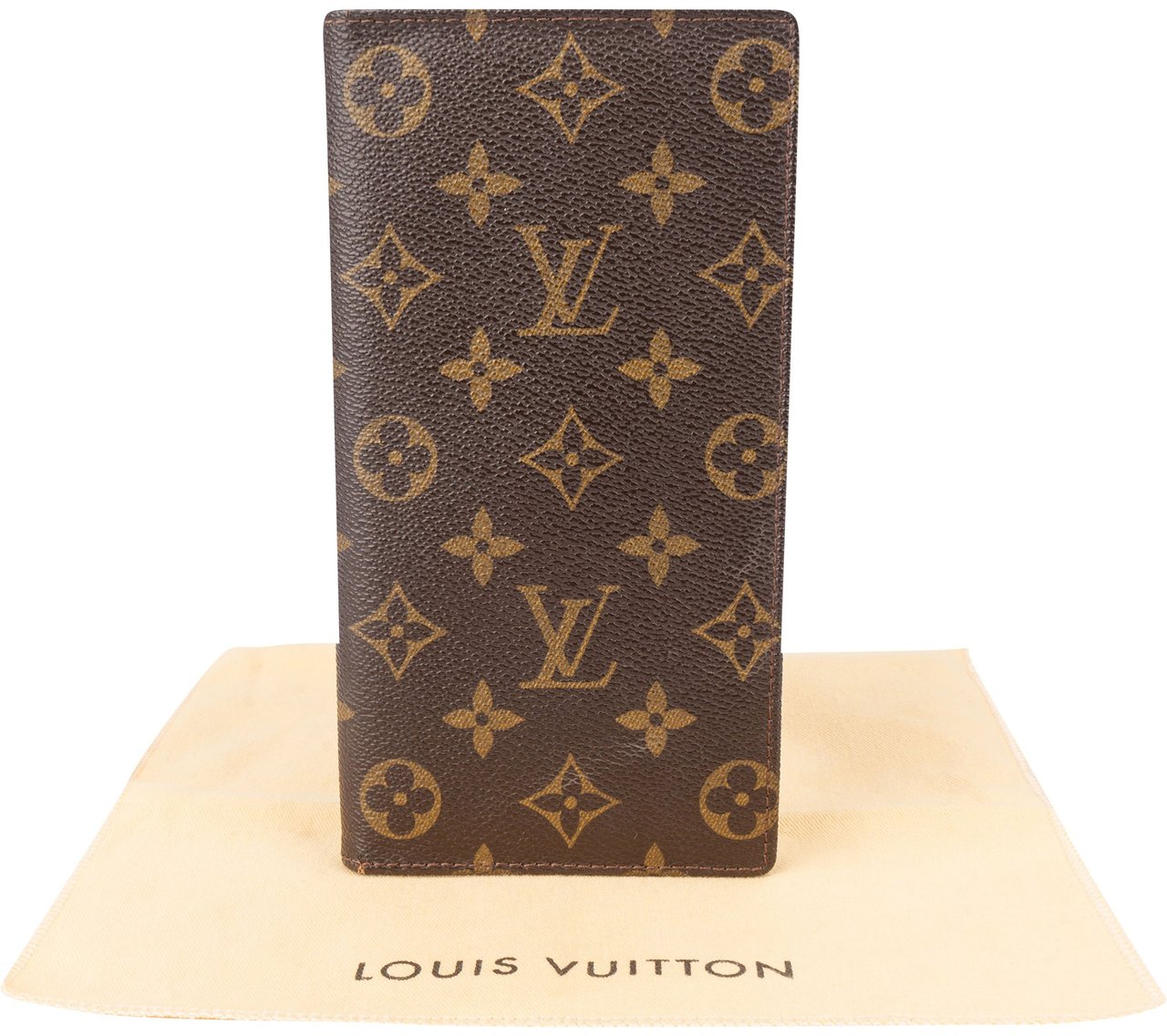 Louis Vuitton Louis Vuitton Canvas Monogram Wallet Bruin