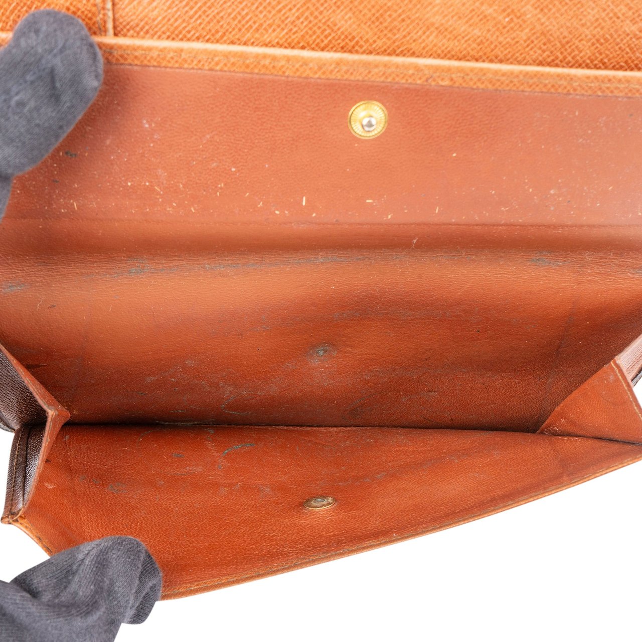 Louis Vuitton Louis Vuitton Canvas Monogram Wallet Bruin