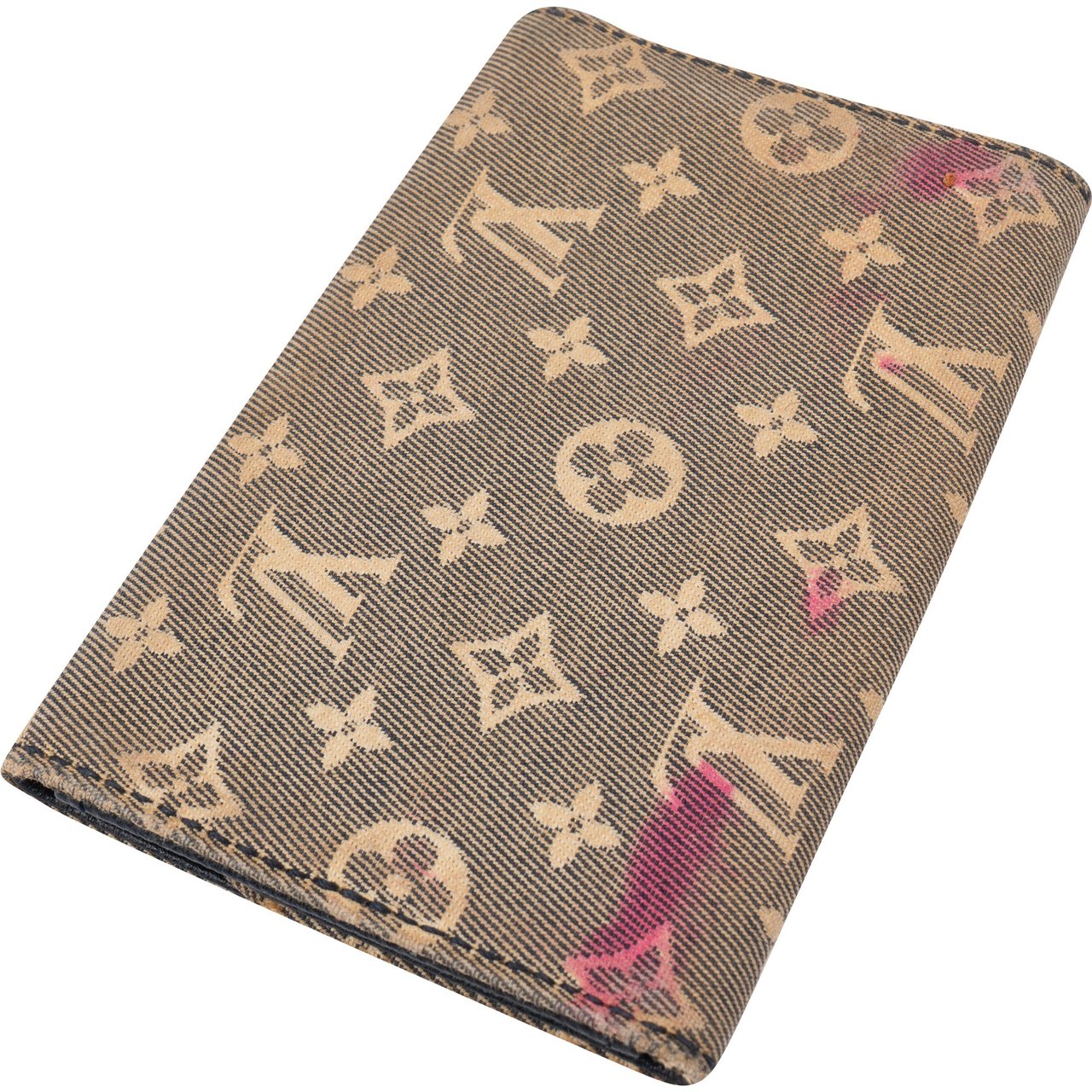Louis Vuitton Louis Vuitton Mini Lin Monogram Keyholder Donkergrijs
