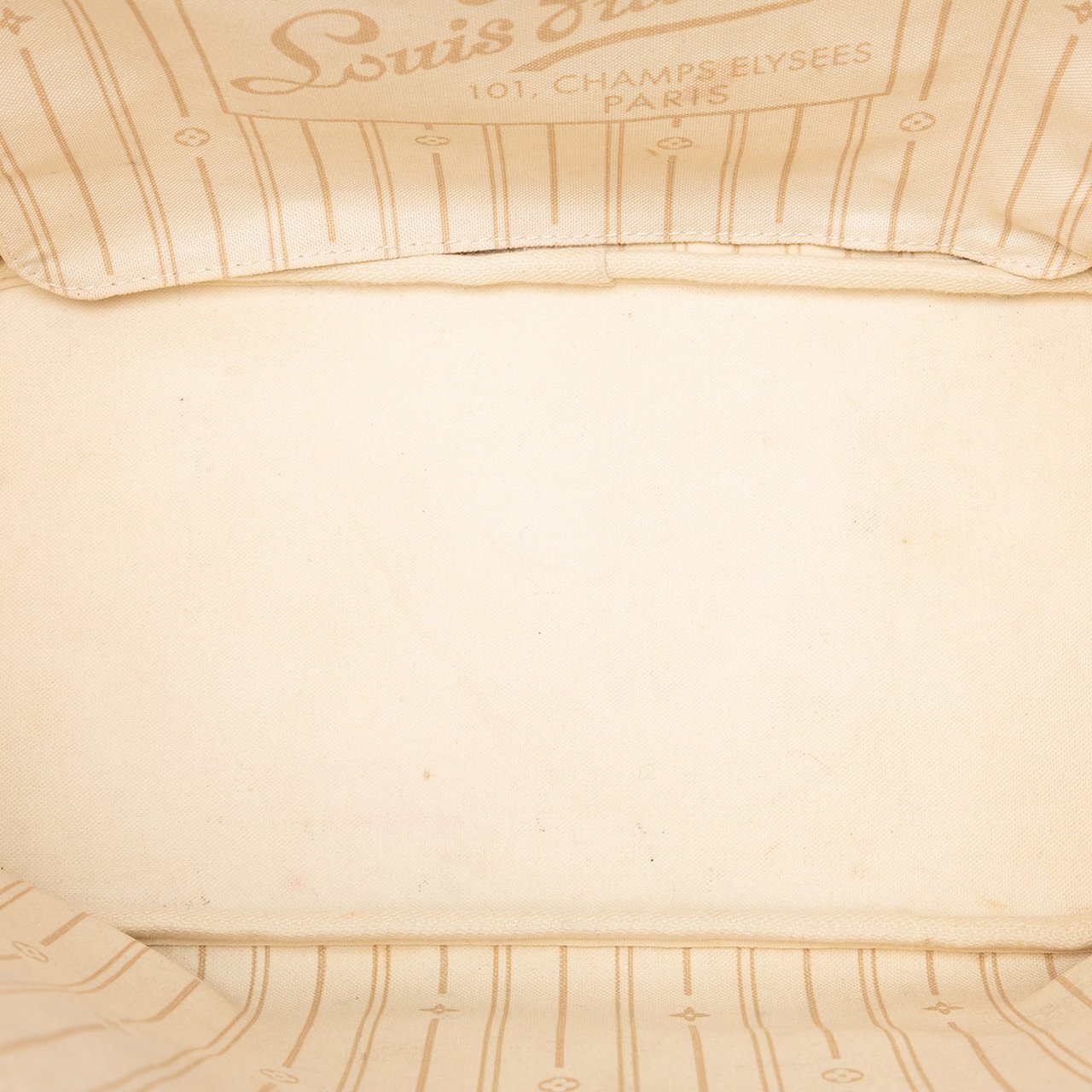 Louis Vuitton Damier Azur Neverfull MM Wit