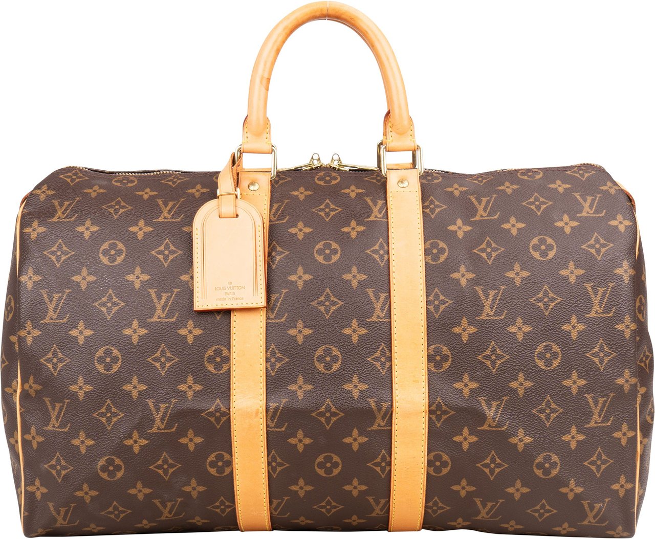 Louis Vuitton Louis Vuitton Canvas Monogram Keepall 45 Bruin