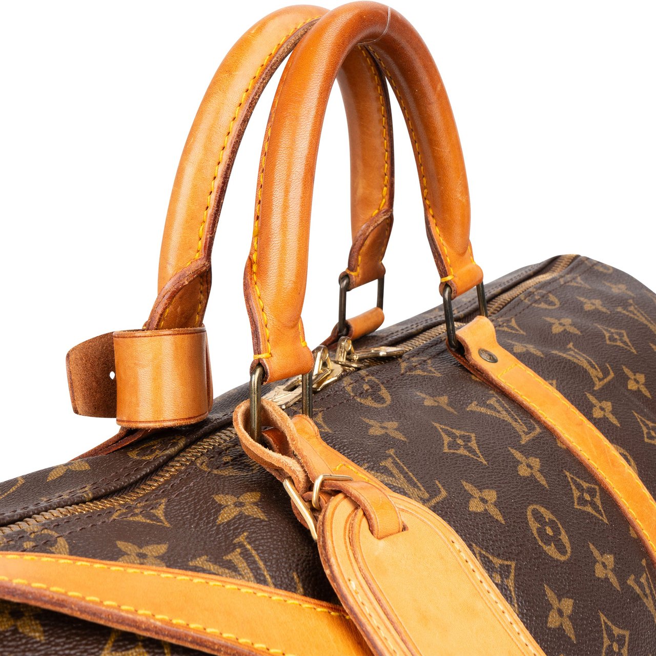 Louis Vuitton Louis Vuitton Canvas Monogram Keepall 50 Bandouliere Bruin