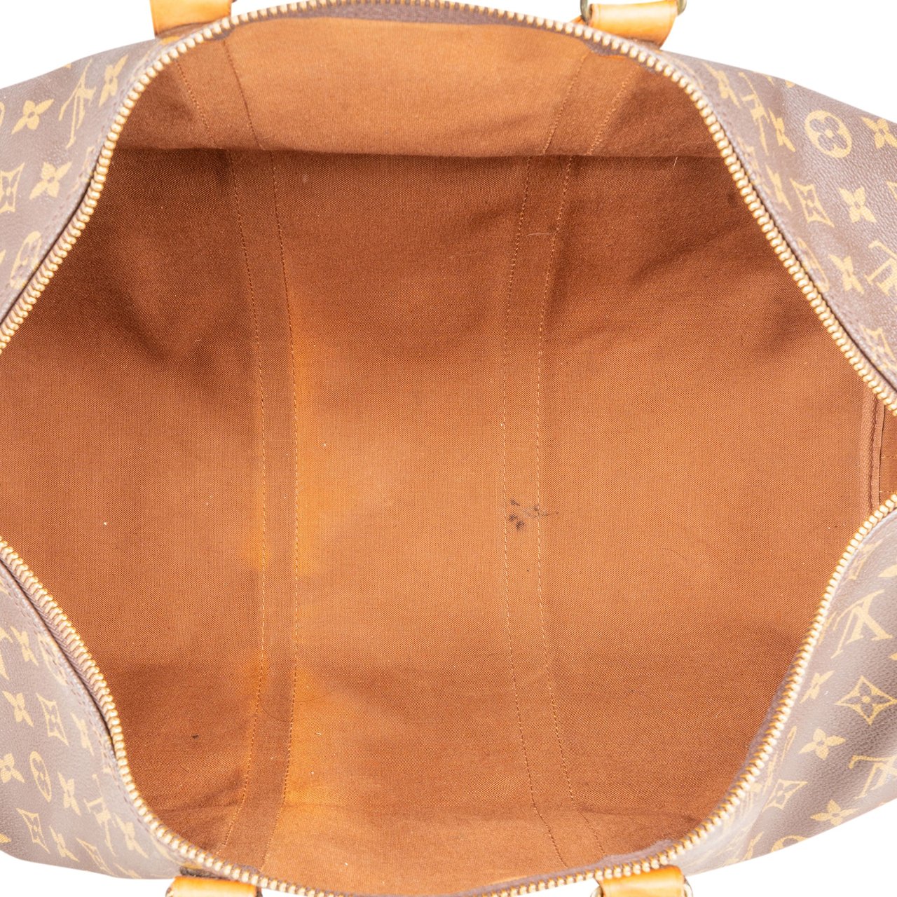 Louis Vuitton Louis Vuitton Canvas Monogram Keepall 50 Bandouliere Bruin