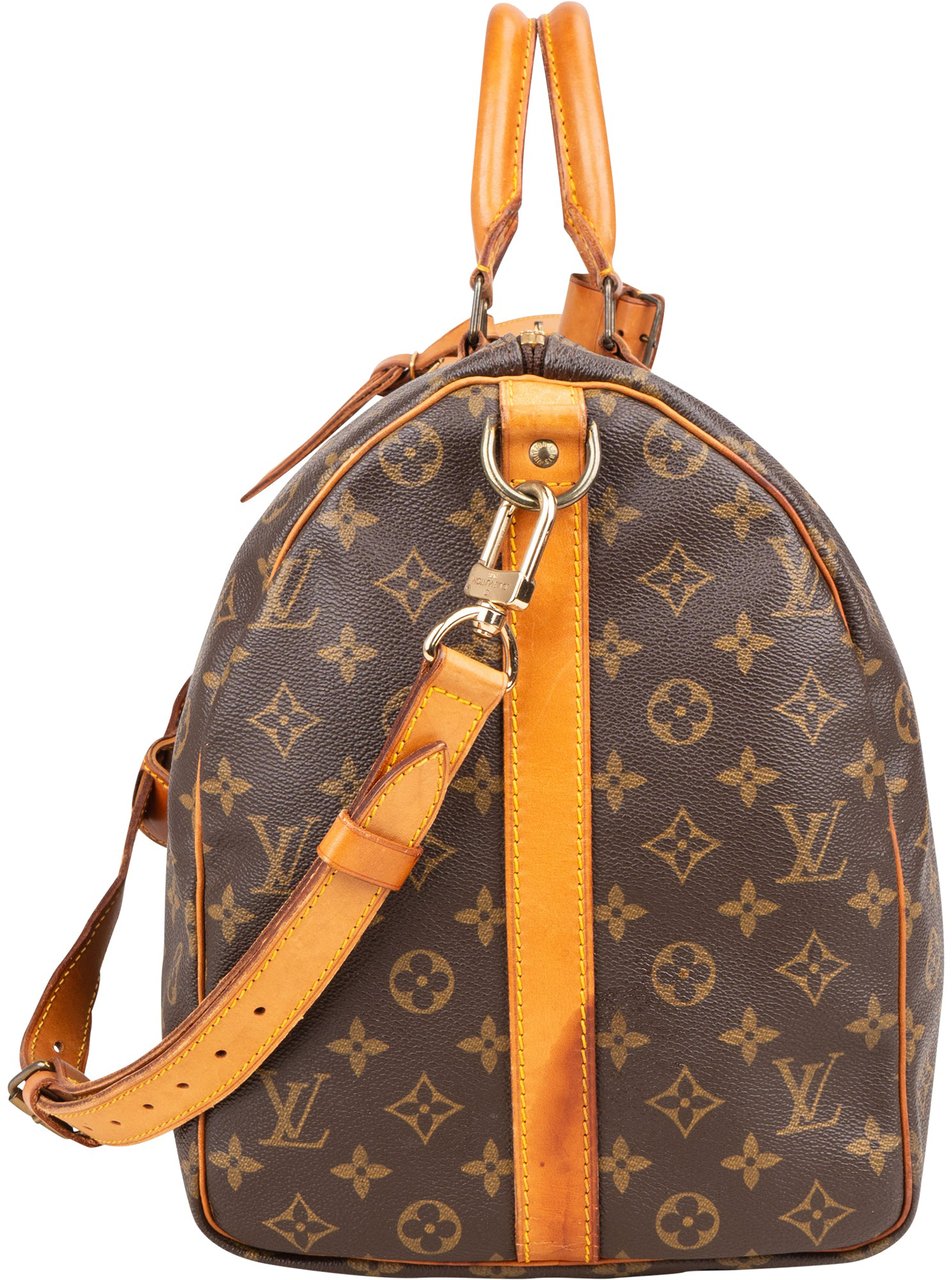 Louis Vuitton Louis Vuitton Canvas Monogram Keepall 50 Bandouliere Bruin