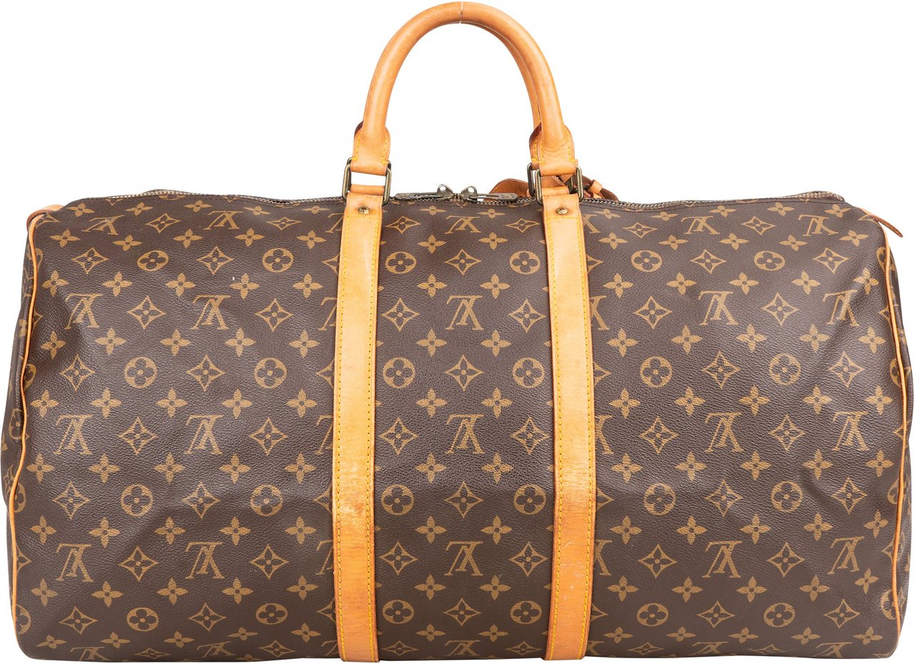 Louis Vuitton Louis Vuitton Canvas Monogram Keepall 55 Bruin