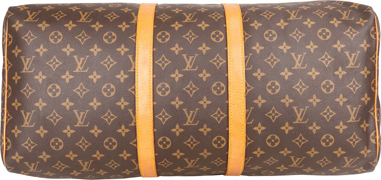 Louis Vuitton Louis Vuitton Canvas Monogram Keepall 55 Bruin